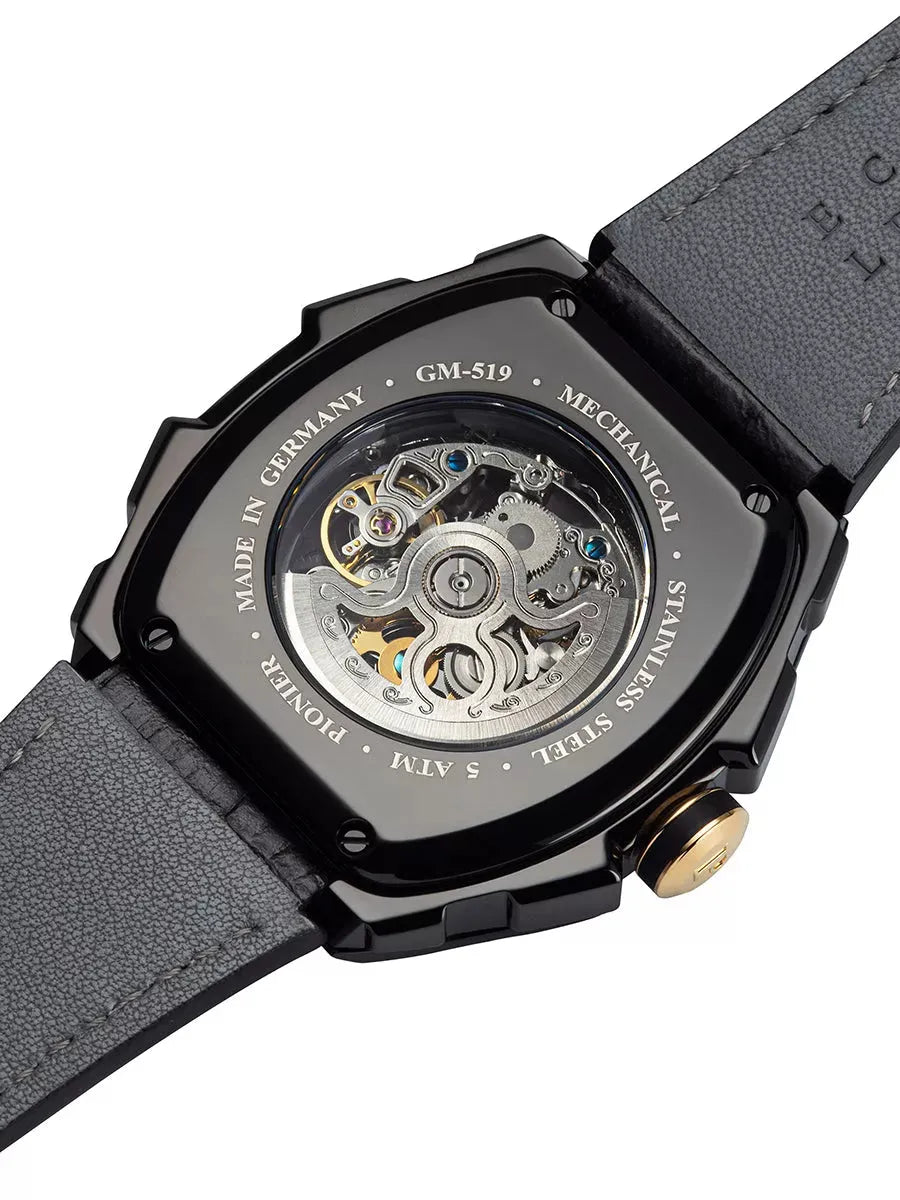 Milano Skeleton GM-519-6 Automatic Pionier, Germany – Pionier Watches