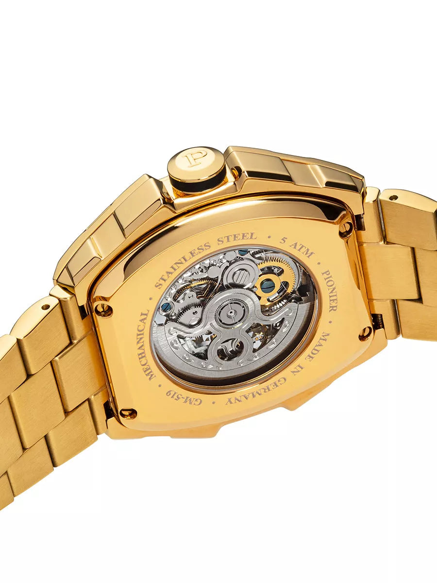 Milano Skeleton GM-519-7 Automatic Pionier Germany – Pionier Watches