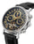 Roman numerals with 3 buttons on the side to fix time and calendar.