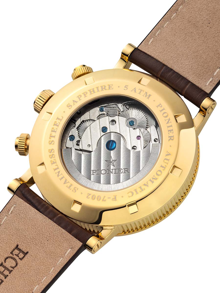 Chicago Automatic Diamonds P7002-3 Pionier, Germany – Pionier Watches