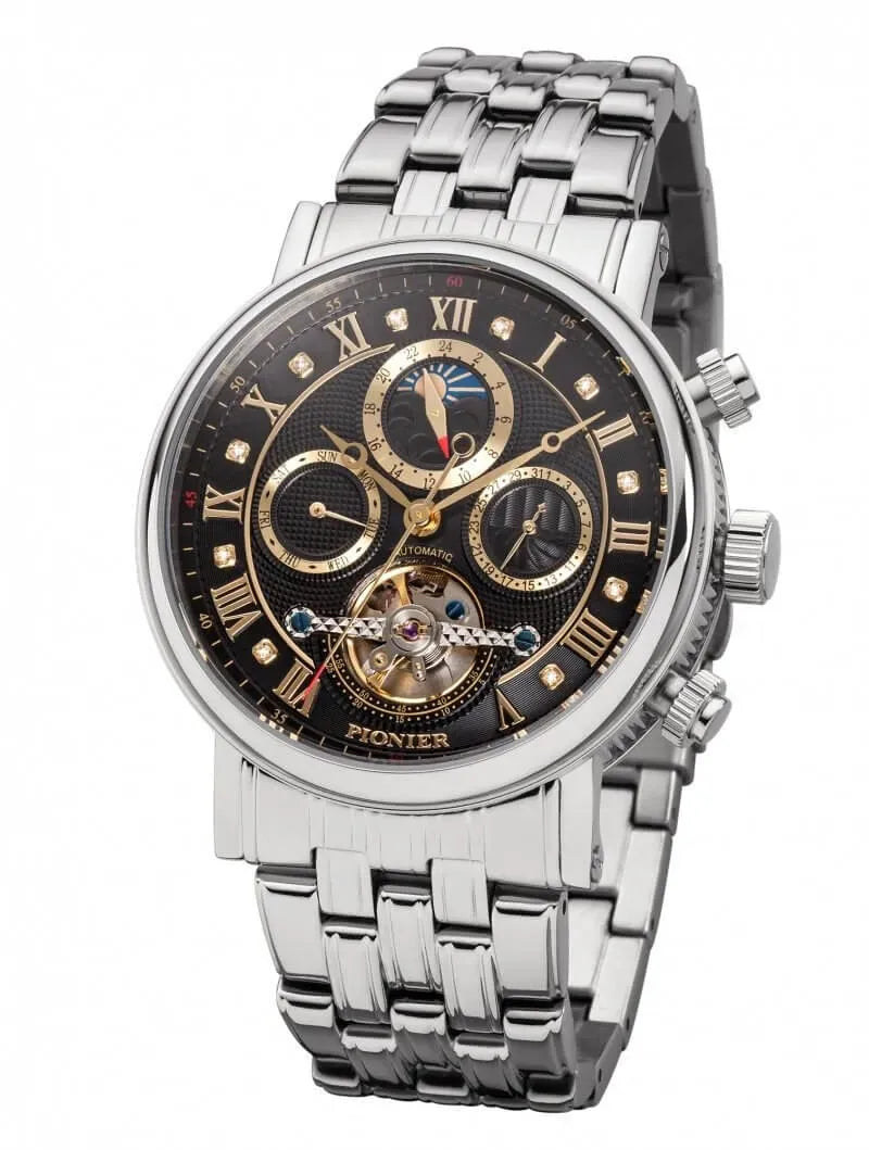 Chicago P7002-7 | Silver | Automatic Diamonds Pionier Germany